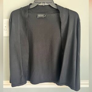 The Limited Black Minimalist Cropped Cardigan Sz. M